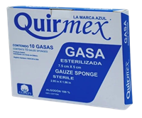 GASA ESTÉRIL 10 X 10 CM