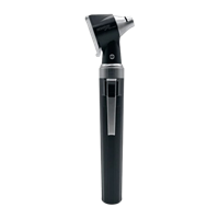 OTOSCOPIO DE ILUMINACIÓN LED  2.5 V COLOR NEGRO.