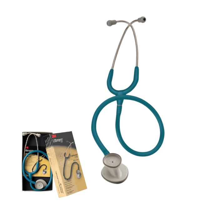 ESTETOSCOPIO LITTMANN LIGHTWEIGHT II AZUL CARIBE 42452