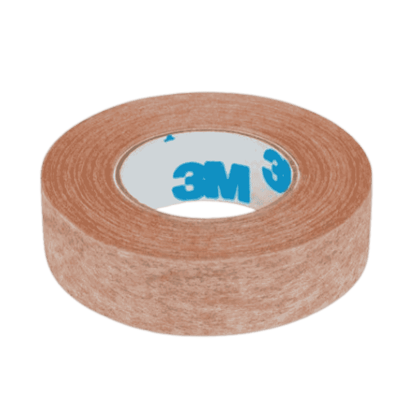 CINTA MICROPORE COLOR PIEL DE 1.25 CM X 9.1 MTS