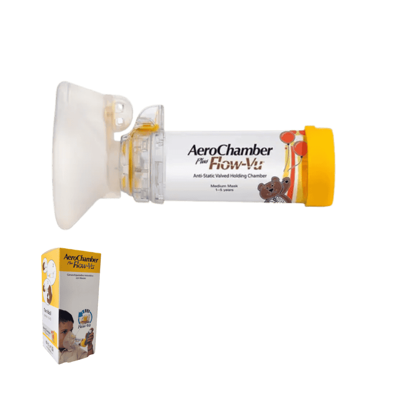 AEROCHAMBER PLUS FLOW-VU CÁMARA ESPACIADORA INFANTIL