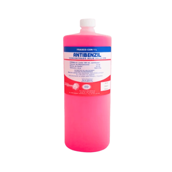 ANTIBENZIL CONCENTRADO ROJO 1 LT 