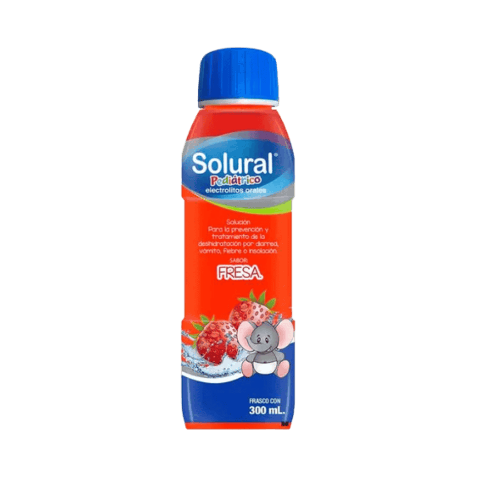 SOLURAL PEDEDIATRICO FRESA 300 ML