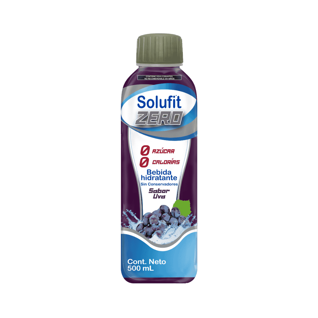 SOLUFIT ZERO UVA 500 ML.