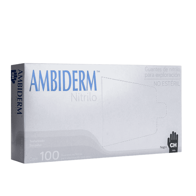 GUANTE NITRILO CHICO NEGRO