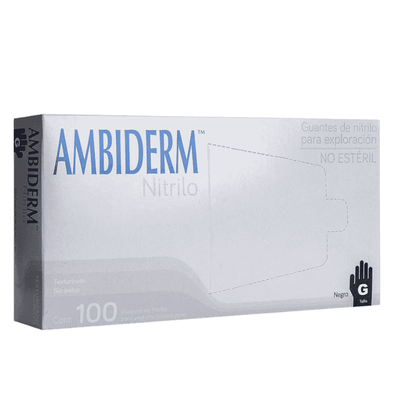GUANTE NITRILO GRANDE NEGRO
