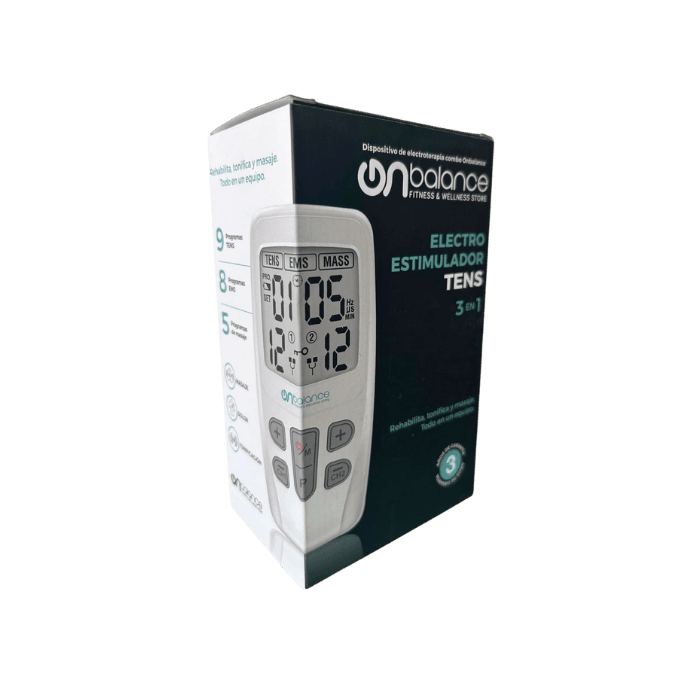 ELECTROESTIMULADOR TENS 3 EN 1