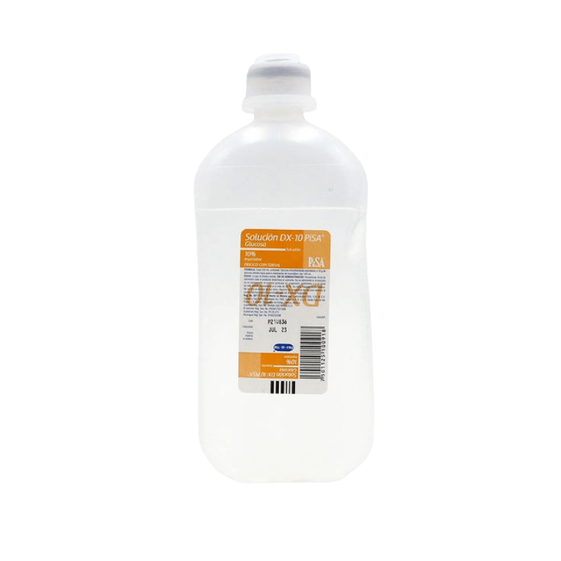 SOL. GLUCOSA 10% (DX-10) 500 ML