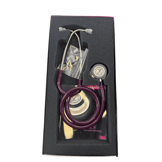 ESTETOSCOPIO LITTMANN CLASSIC III  CIRUELA .