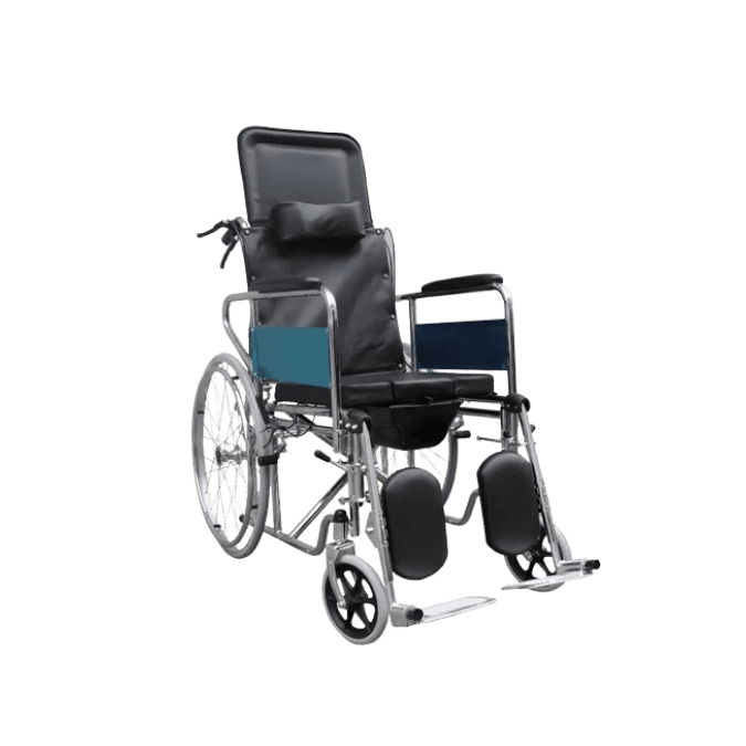 SILLA DE RUEDAS RECLNABLE