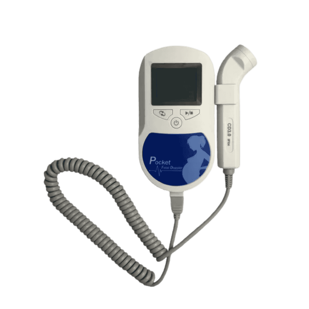 KIT DE DOPPLER DE BOLSILLO CON TRANSDUCTORES VASCULAR  Y FETAL .