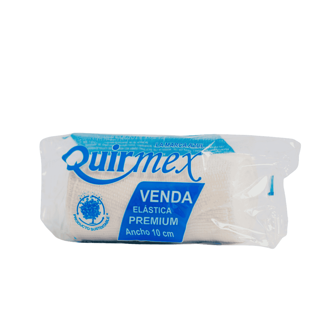 VENDA ELASTICA TEJIDO PLANO 10 CM X 5 M