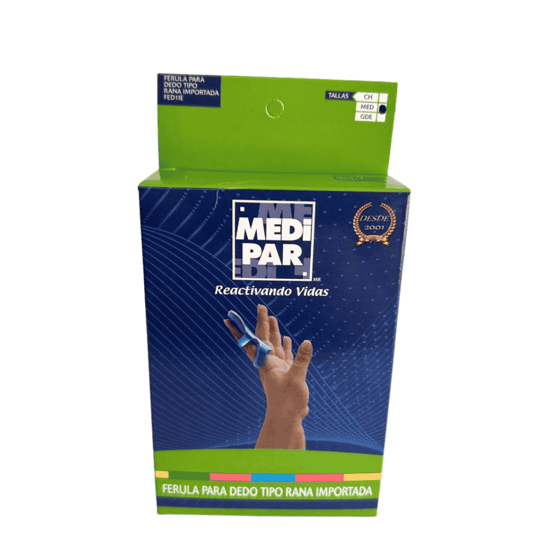 FÉRULA PARA DEDO TIPO RANA  MEDIANA