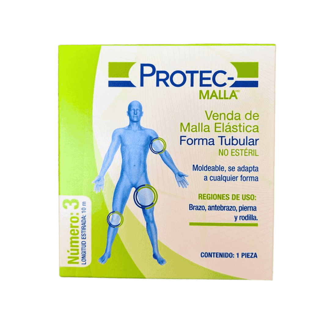 VENDA DE MALLA ELÁSTICA  NO ESTERIL NO. 3