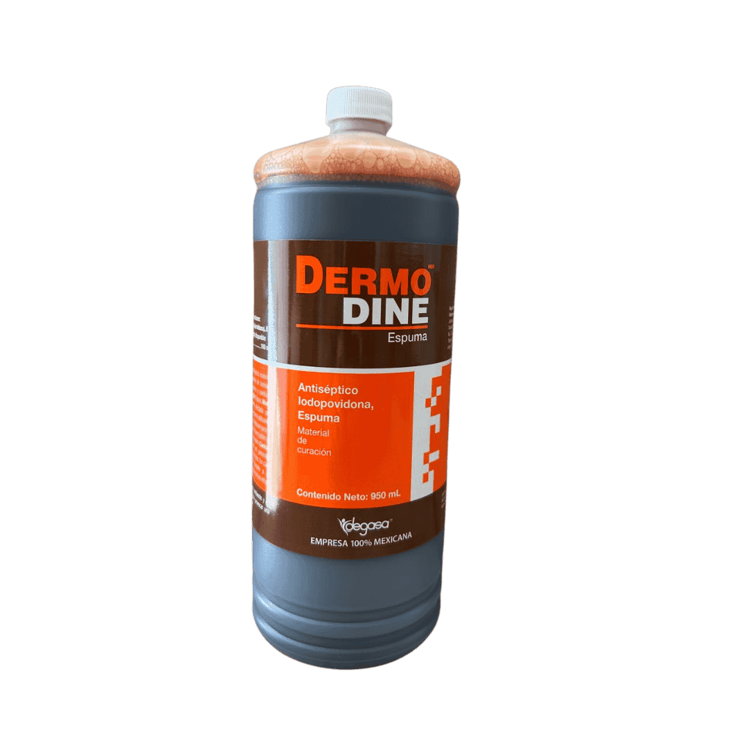 DERMODINE ESPUMA YODOPOVIDONA AL 8%  950 ML