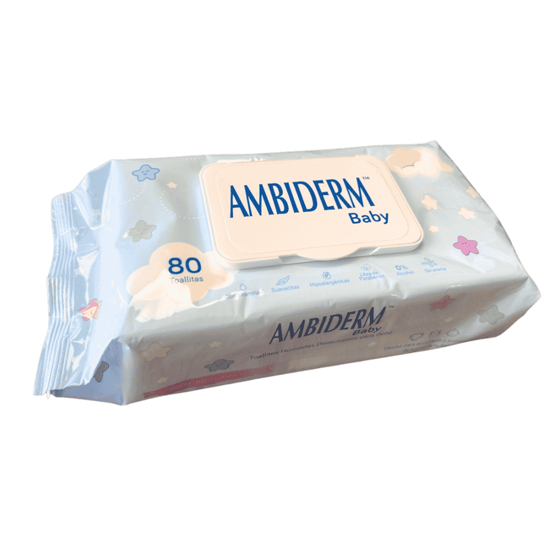 TOALLITA HUMEDA AMBIDERM BABY