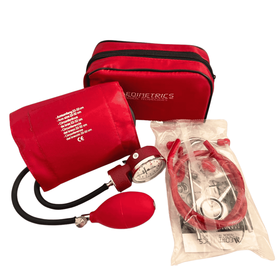 KIT BAUMA ANEROIDE DUPLEX  ROJO