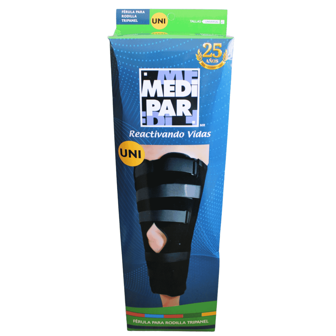 FERULA PARA RODILLA TRIPANEL 20" UNIVERSAL IMPORTADA